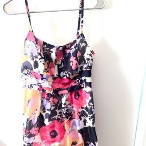 Colorful flower dress